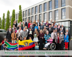 Johann Buenting-Foerderpreis 2014